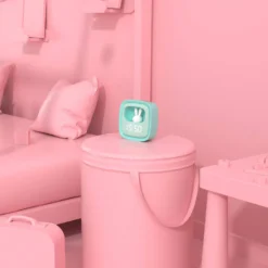 MOB Billy Turquoise Klok En Nachtlampje BILLY-BL-01 -LiefjesHoek Verkoop mob billy turquiose klok en nachtlampje billy bl 01 4