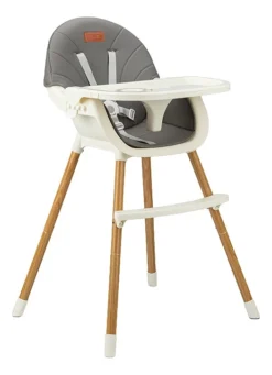 Momi Flovi Light Grey/White 2-in-1 Kinderstoel KRKA00020