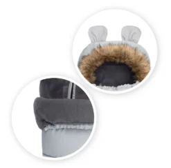 Momi Grey Universele Voetenzak AKCE00034 -LiefjesHoek Verkoop momi grey universele voetenzak akce00034 5