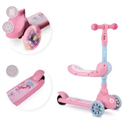 Momi Kiuru Pink 2-in-1 Step/Loopfiets HUBA00034 -LiefjesHoek Verkoop momi kiuru pink 2 in 1 step loopfiets huba00036 9
