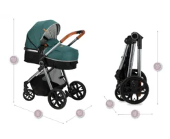 Momi Limuru Green 2-in-1 Combi Kinderwagen WOSP00028 -LiefjesHoek Verkoop momi limuru green 2 in 1 combi kinderwagen wosp00028 15