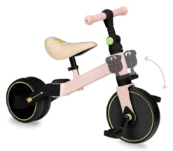 Momi Loris Pink 4-in-1 Ride-On Loopfiets ROBI00039 -LiefjesHoek Verkoop momi loris pink 4 in 1 ride on loopfiets robi00039 6