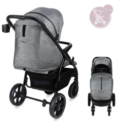 Momi Miya Grey Wandelwagen WOSP00032 -LiefjesHoek Verkoop momi miya grey wandelwagen wosp00032 13