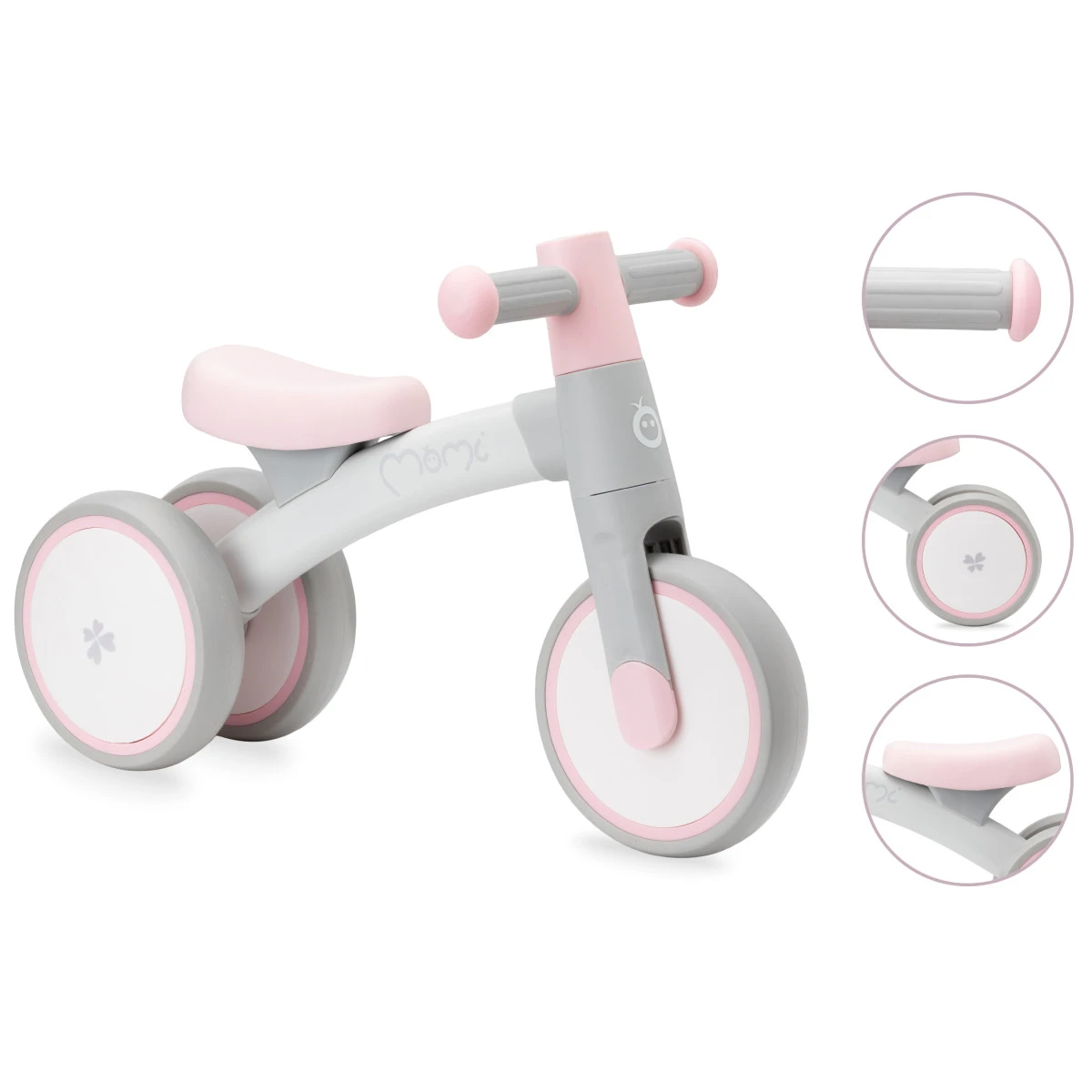 Momi Tedi Pink Mini Bike Loopfiets ROBI00036 5 Momi Tedi Pink Mini Bike Loopfiets ROBI00036 - Afbeelding 5