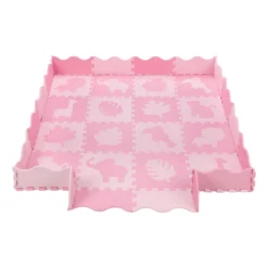Momi Zawi Pink Schuimrubberen Puzzelmat Met Rand MAED00012