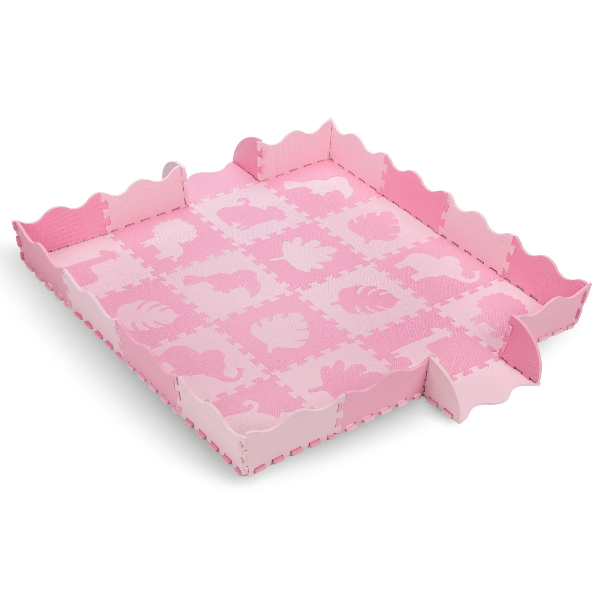 Momi Zawi Pink Schuimrubberen Puzzelmat Met Rand MAED00012 3 Momi Zawi Pink Schuimrubberen Puzzelmat Met Rand MAED00012 - Afbeelding 3