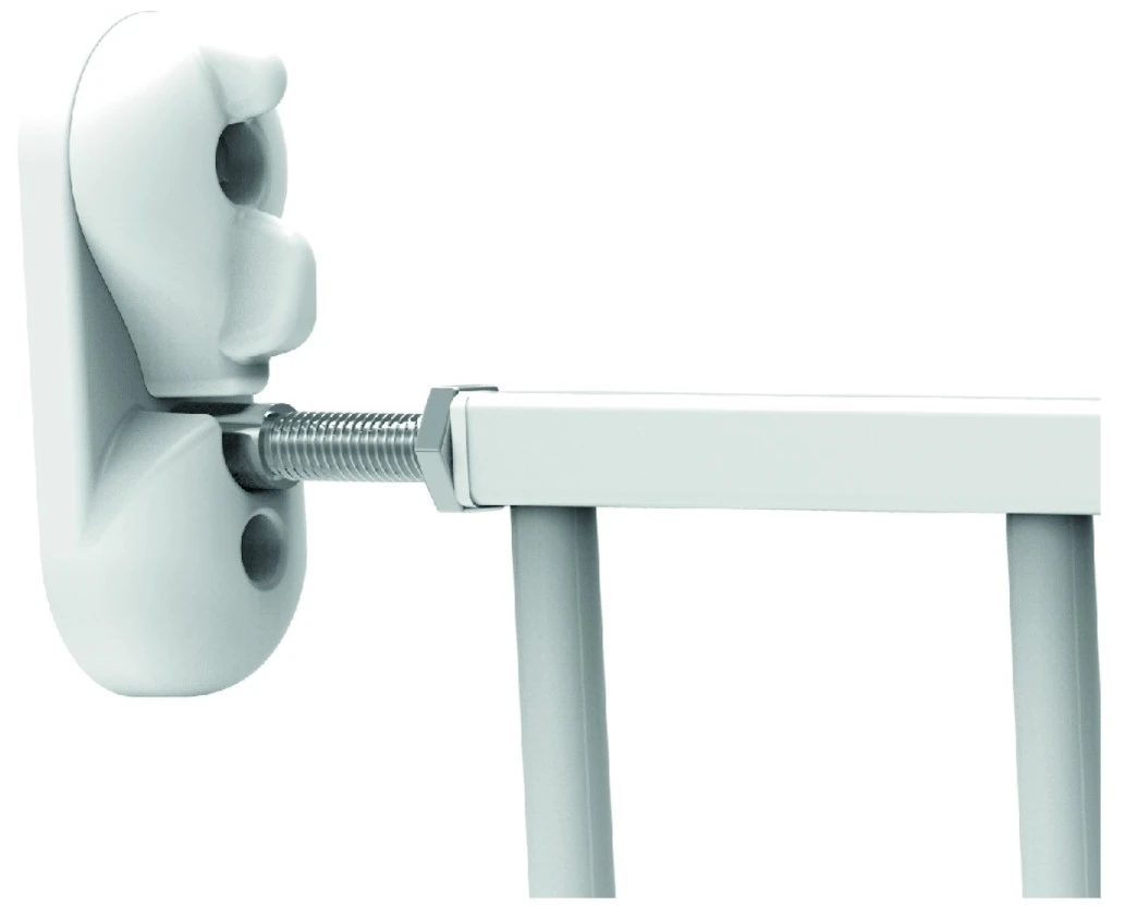 Noma Wit Metaal Uitschuifbaar Traphek/Veiligheidshek 93361 2 Noma Wit Metaal Uitschuifbaar Traphek/Veiligheidshek 93361 - Afbeelding 2