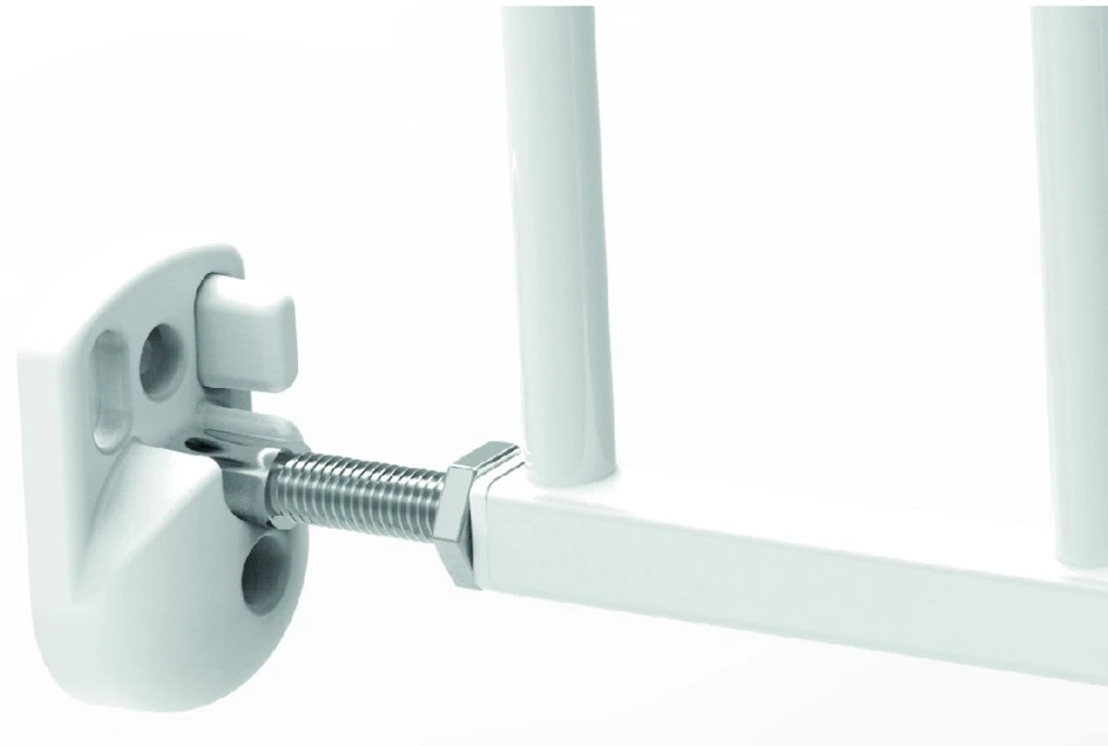 Noma Wit Metaal Uitschuifbaar Traphek/Veiligheidshek 93361 3 Noma Wit Metaal Uitschuifbaar Traphek/Veiligheidshek 93361 - Afbeelding 3