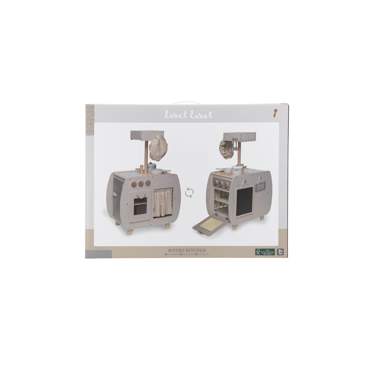 Label Label Nougat Houten Bistro Keuken LLWT-34765 11 Label Label Nougat Houten Bistro Keuken LLWT-34765 - Afbeelding 11