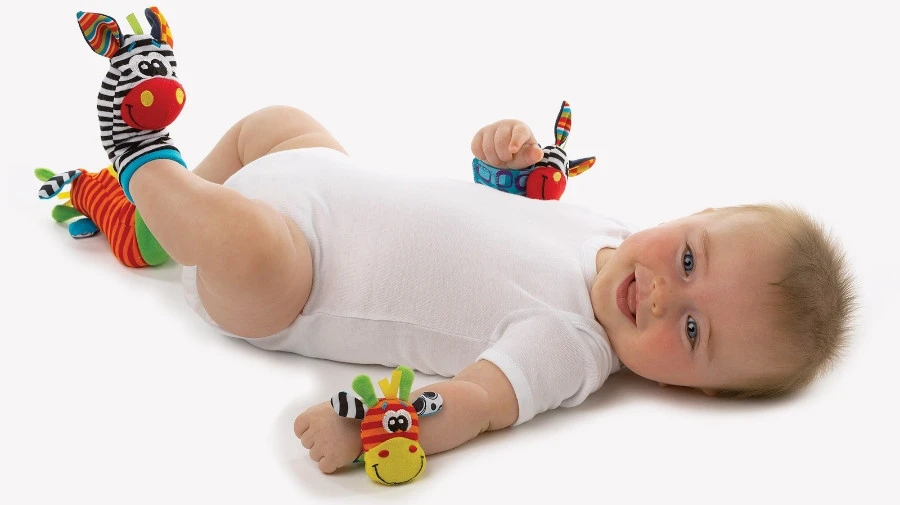 Playgro Jungle Pols-en Voetrammelaars P0183077 4 Playgro Jungle Pols-en Voetrammelaars P0183077 - Afbeelding 4