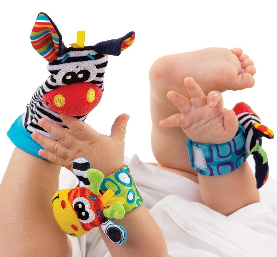 Playgro Jungle Pols-en Voetrammelaars P0183077 5 Playgro Jungle Pols-en Voetrammelaars P0183077 - Afbeelding 5