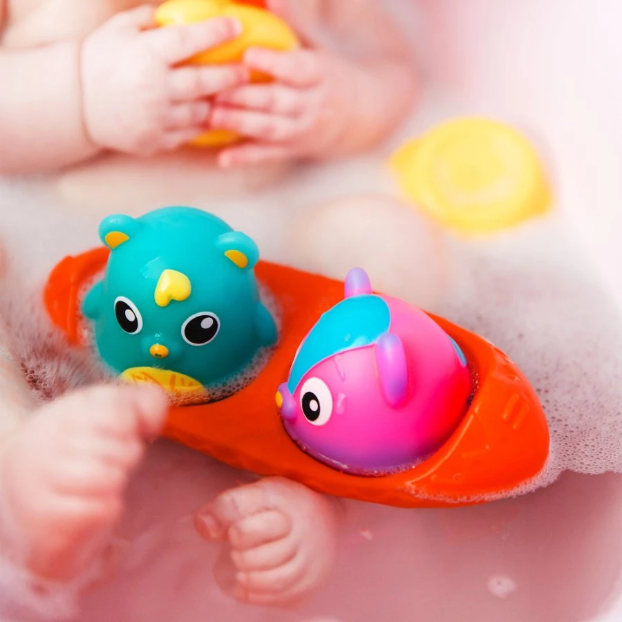 Playgro Safe To Paddle Light Up Canoe Badspeeltje P4087630 6 Playgro Safe To Paddle Light Up Canoe Badspeeltje P4087630 - Afbeelding 6