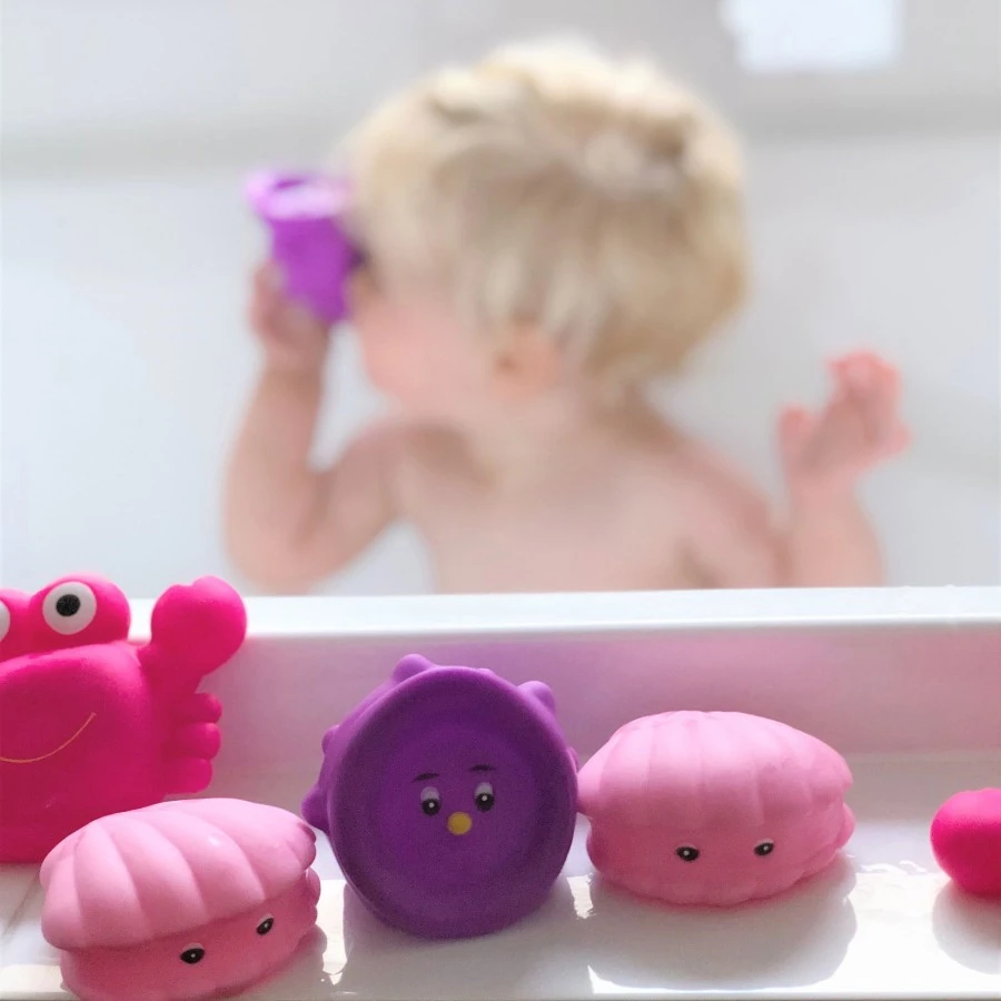 Playgro Sea Friends Pink 7 Stuks Drijvende Badspeeltjes P0188416 4 Playgro Sea Friends Pink 7 Stuks Drijvende Badspeeltjes P0188416 - Afbeelding 4