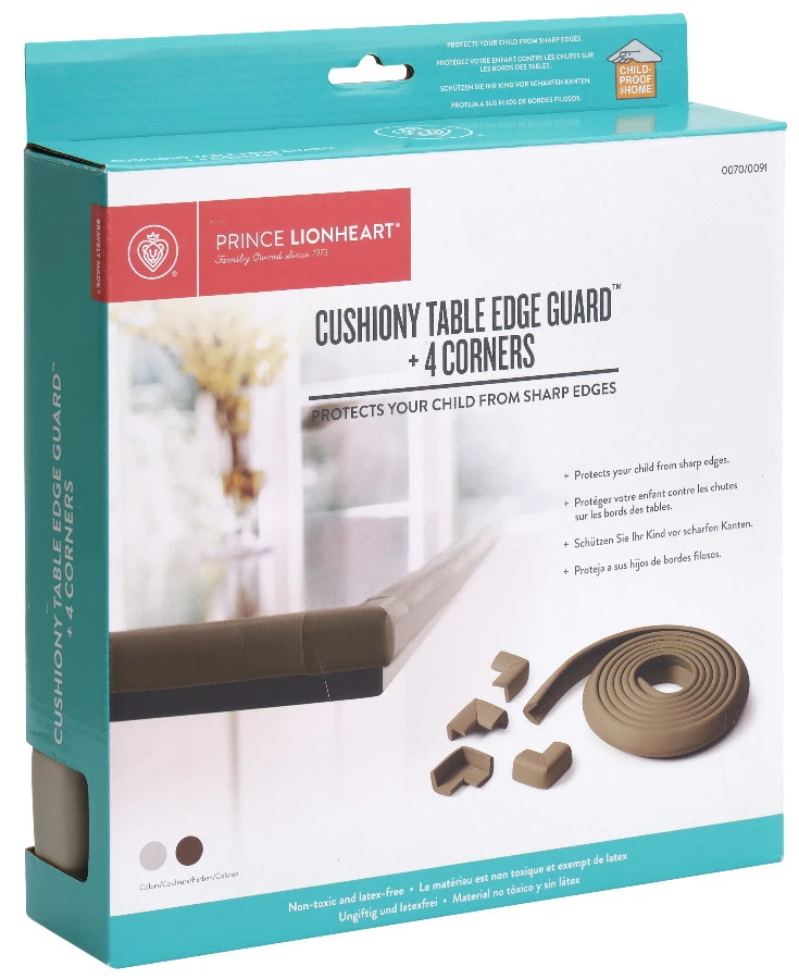 Prince Lionheart Impactabsorberend Schuimrubber Grijs + 4 Stuks Hoekbeschermers 0070 5 Prince Lionheart Impactabsorberend Schuimrubber Grijs + 4 Stuks Hoekbeschermers 0070 - Afbeelding 5