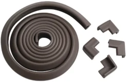 Prince Lionheart Impactabsorberend Schuimrubber Bruin + 4 Stuks Hoekbeschermers 0091