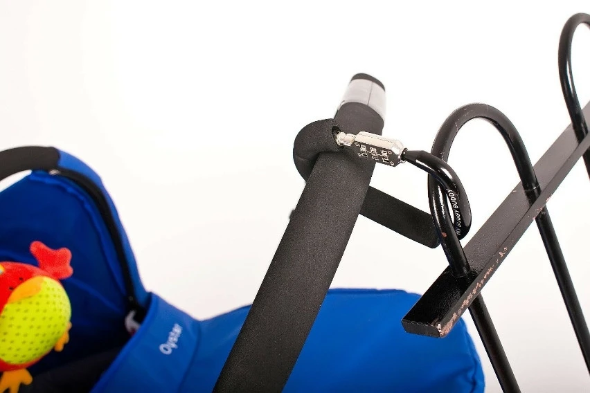 My Buggy Buddy Clip Of Tassenhaak Met Cijferslot MBBLOCK - Afbeelding 3