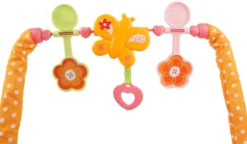 Eco Toys Pink Rabbit 0-18 Kg Wipstoel HC305581 -LiefjesHoek Verkoop roze infant to toddler wipstoel 3 1