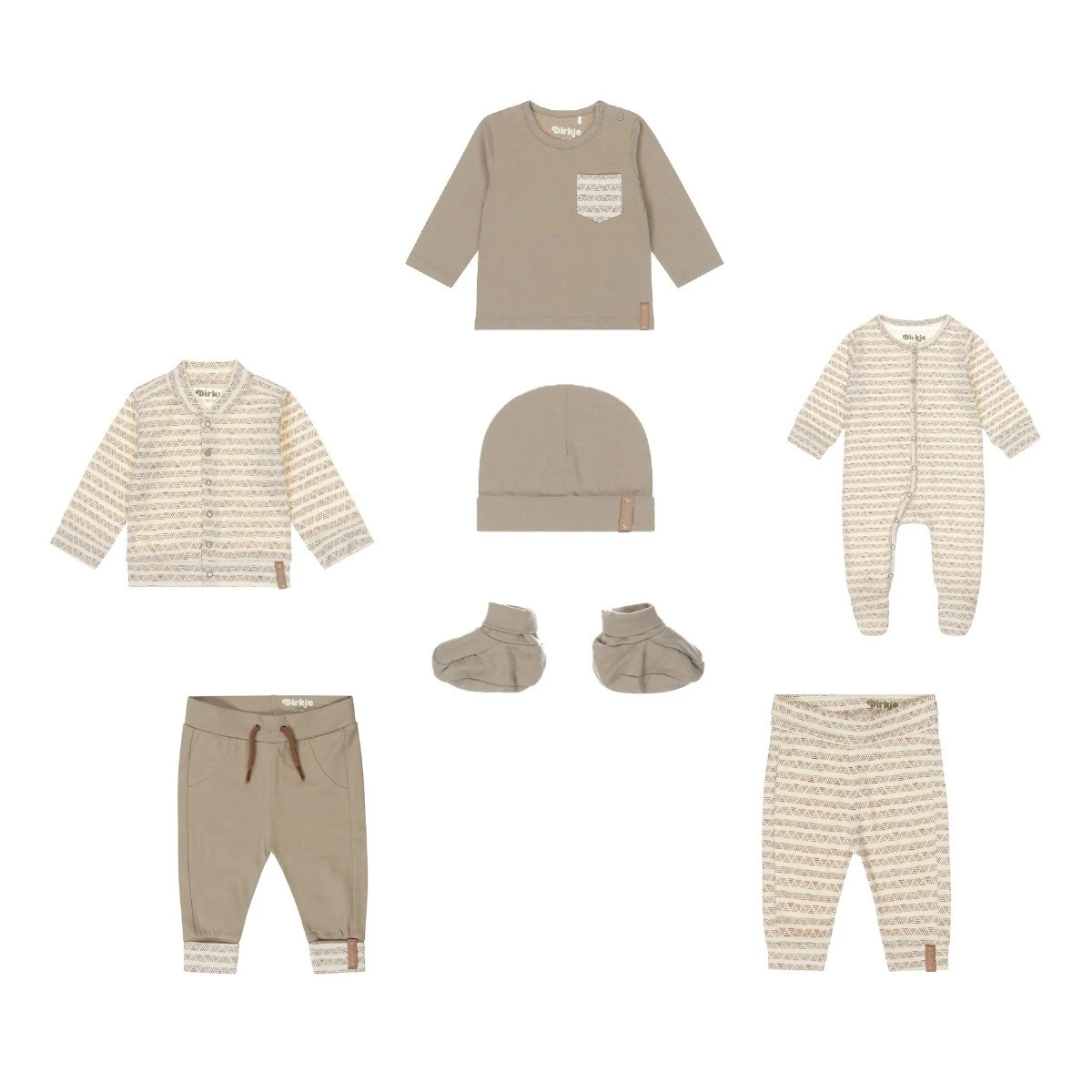 Dirkje Boys Bio Cotton Maat 50 7-delige Kledingset S48514S-31 W23 1 Dirkje Boys Bio Cotton Maat 50 7-delige Kledingset S48514S-31 W23