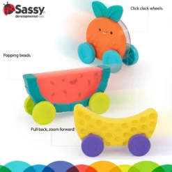 Sassy Stackin' Fruit Cars Stapeltoren S80811 -LiefjesHoek Verkoop sassy stackin fruit cars stapeltoren 2