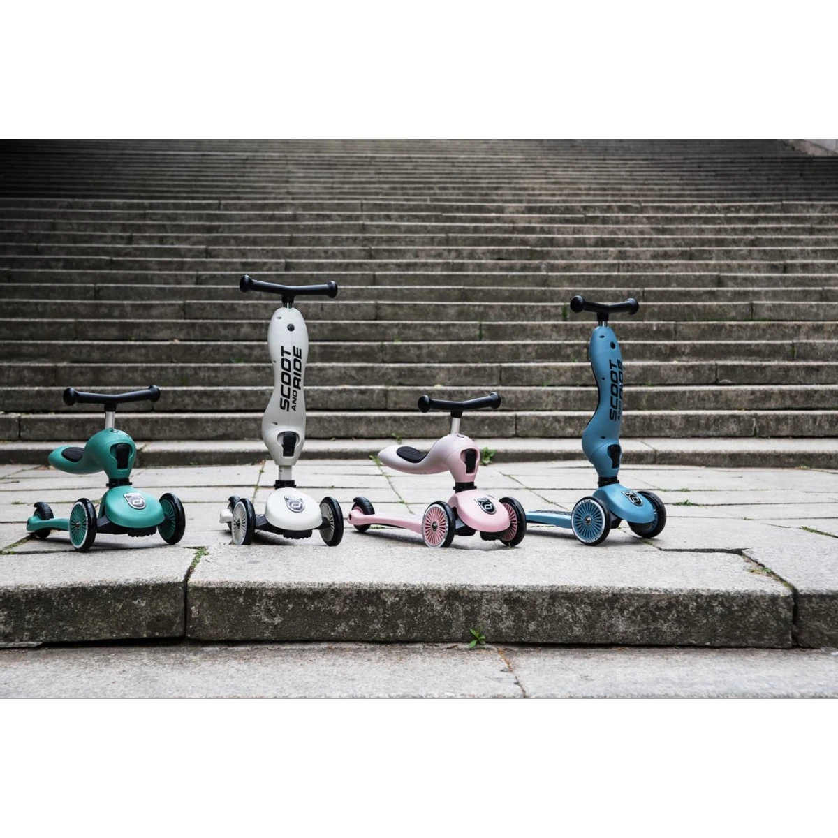 Scoot And Ride Steel Highwaykick 1 Step/Loopfiets SR-96271 5 Scoot And Ride Steel Highwaykick 1 Step/Loopfiets SR-96271 - Afbeelding 5