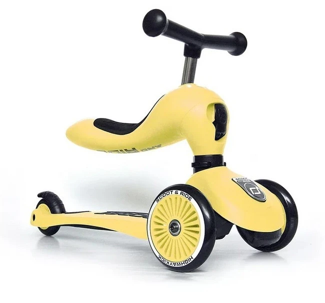 Scoot And Ride Lemon Highwaykick 1 Step/Loopfiets SR-96354 2 Scoot And Ride Lemon Highwaykick 1 Step/Loopfiets SR-96354 - Afbeelding 2
