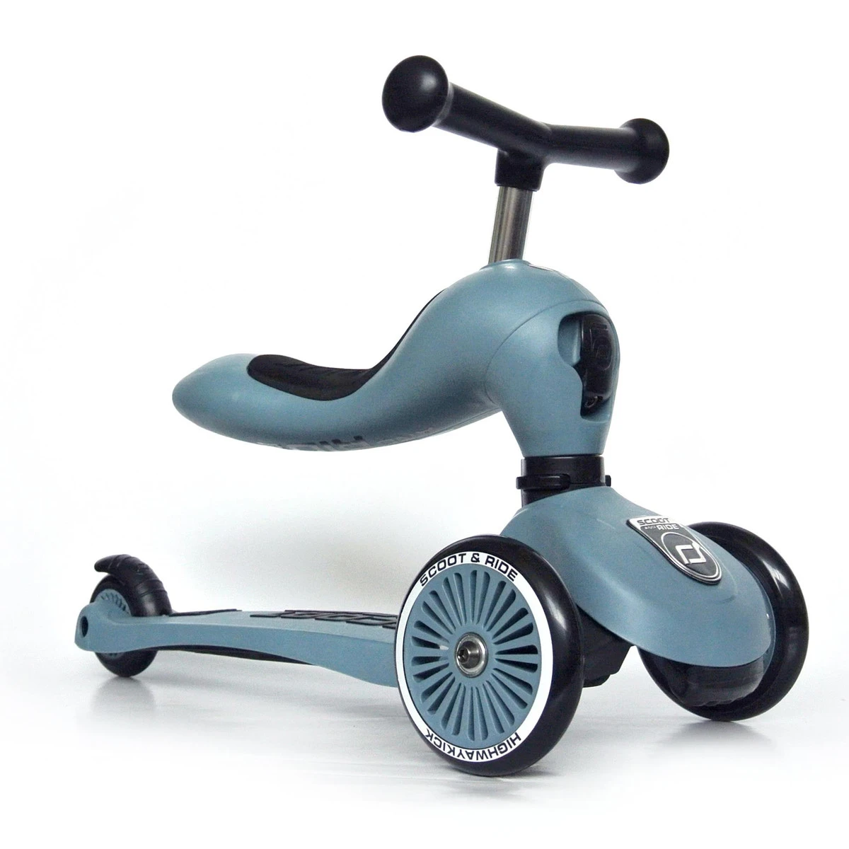 Scoot And Ride Steel Highwaykick 1 Step/Loopfiets SR-96271 3 Scoot And Ride Steel Highwaykick 1 Step/Loopfiets SR-96271 - Afbeelding 3