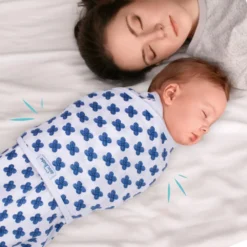 Sevibaby Blue Flower Jersey Inbakerdoek 118-170 -LiefjesHoek Verkoop sevibaby blue flower jersey inbakerdoek 118 170 6