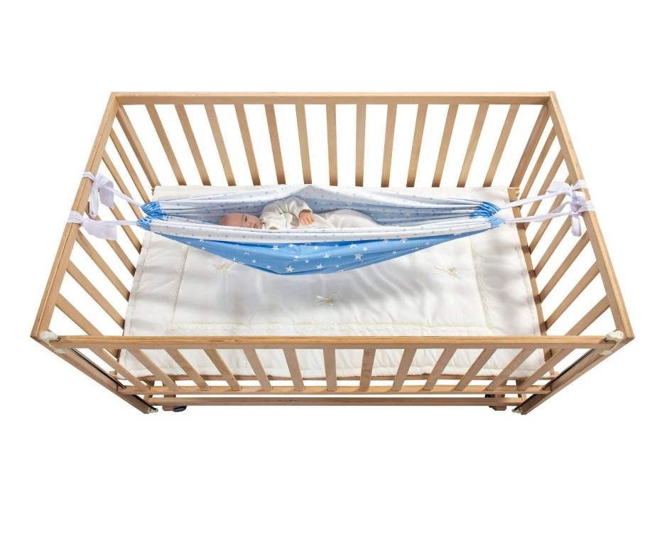 Sevibaby Blue Stars Baby Hangmatje 576-1 1 Sevibaby Blue Stars Baby Hangmatje 576-1