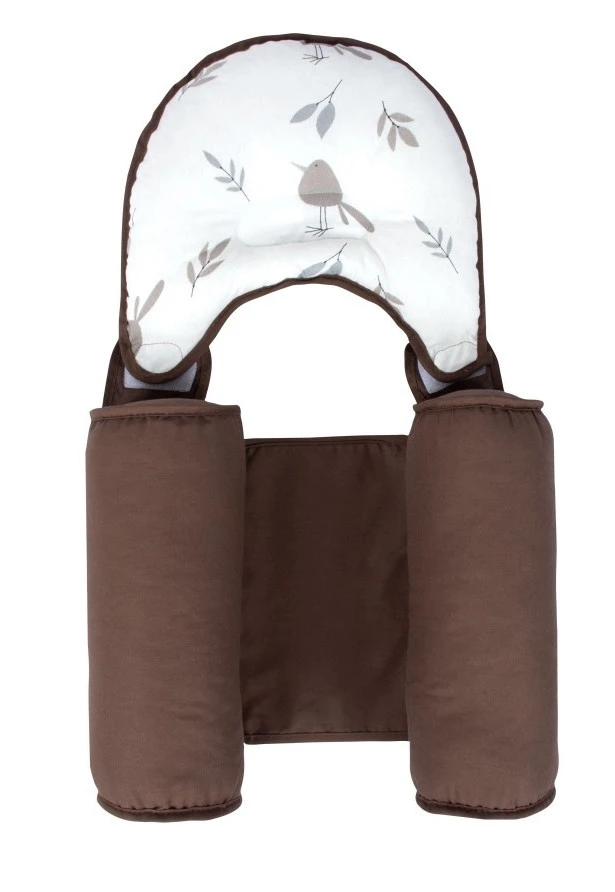 Sevibaby Brown Birds Steunkussen Met Hoofdkussentje 33-149 1 Sevibaby Brown Birds Steunkussen Met Hoofdkussentje 33-149