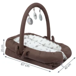 Sevibaby Brown Reflux Multifunctioneel Draagbaar Babynest 275-149 -LiefjesHoek Verkoop sevibaby nougat reflux multifunctioneel draagbaar babynest 275 149 5 1