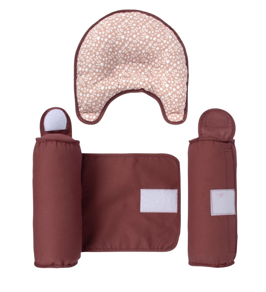 Sevibaby Pink Flowers Steunkussen Met Hoofdkussentje 33-153 7 Sevibaby Pink Flowers Steunkussen Met Hoofdkussentje 33-153 - Afbeelding 7