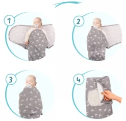 Sevibaby Swan Jersey Inbakerdoek 118-70 -LiefjesHoek Verkoop sevibaby swan jersey inbakerdoek 118 70 6