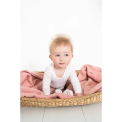 Briljant Pique Groen 75 X 100 Cm Zomer Wiegdeken 138R -LiefjesHoek Verkoop sfeer 2 4