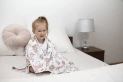 Babymatex Ines Unicorn 75x100 Cm Katoenen Wiegdeken TB0236_36 -LiefjesHoek Verkoop tb0236 36 5