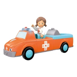 Toddys Anna Amby Educatieve Modulaire Speelgoedauto Met Pop TO-0125