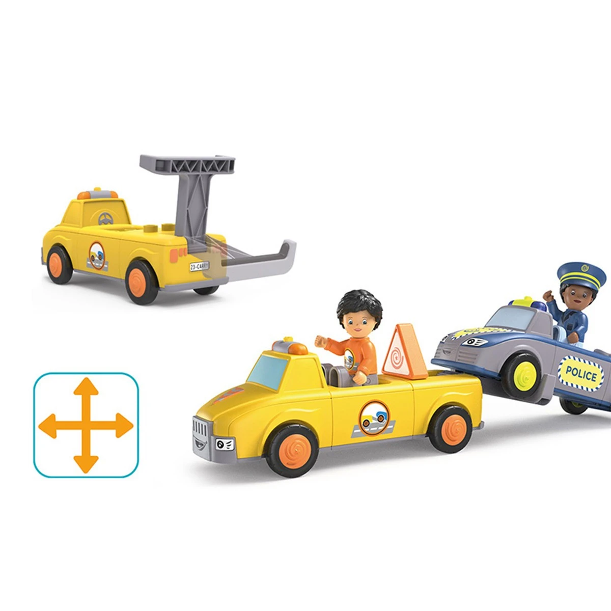 Toddys Chris Carry Educatieve Modulaire Speelgoedauto Met Pop TO-0123 3 Toddys Chris Carry Educatieve Modulaire Speelgoedauto Met Pop TO-0123 - Afbeelding 3