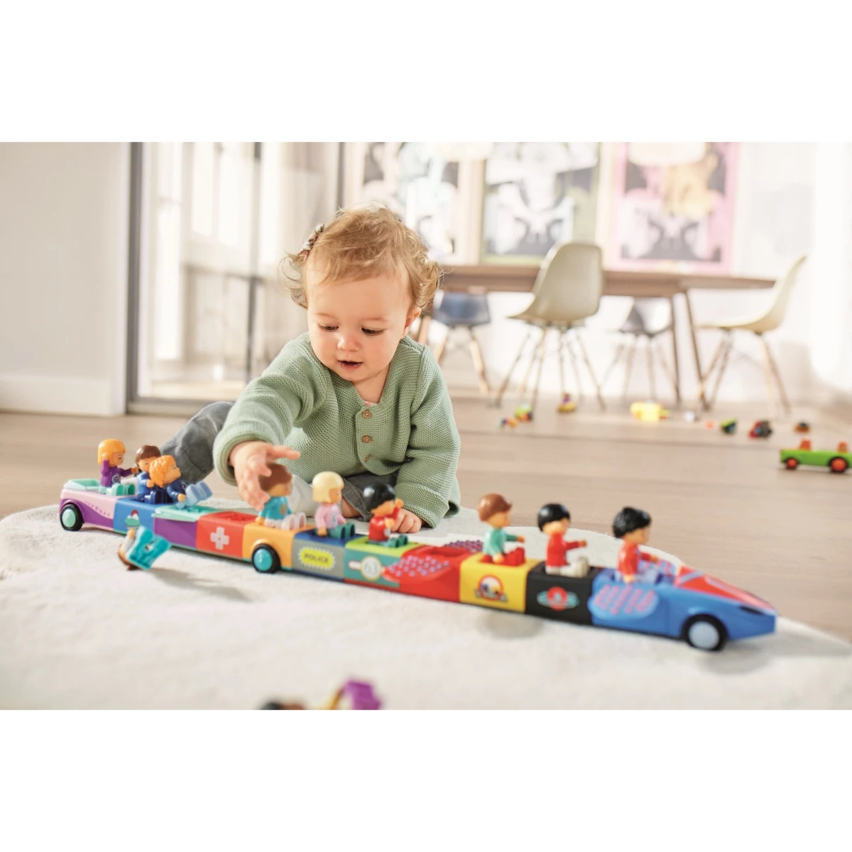 Toddys Bill Breezy Educatieve Modulaire Speelgoedauto Met Pop TO-0133 8 Toddys Bill Breezy Educatieve Modulaire Speelgoedauto Met Pop TO-0133 - Afbeelding 8