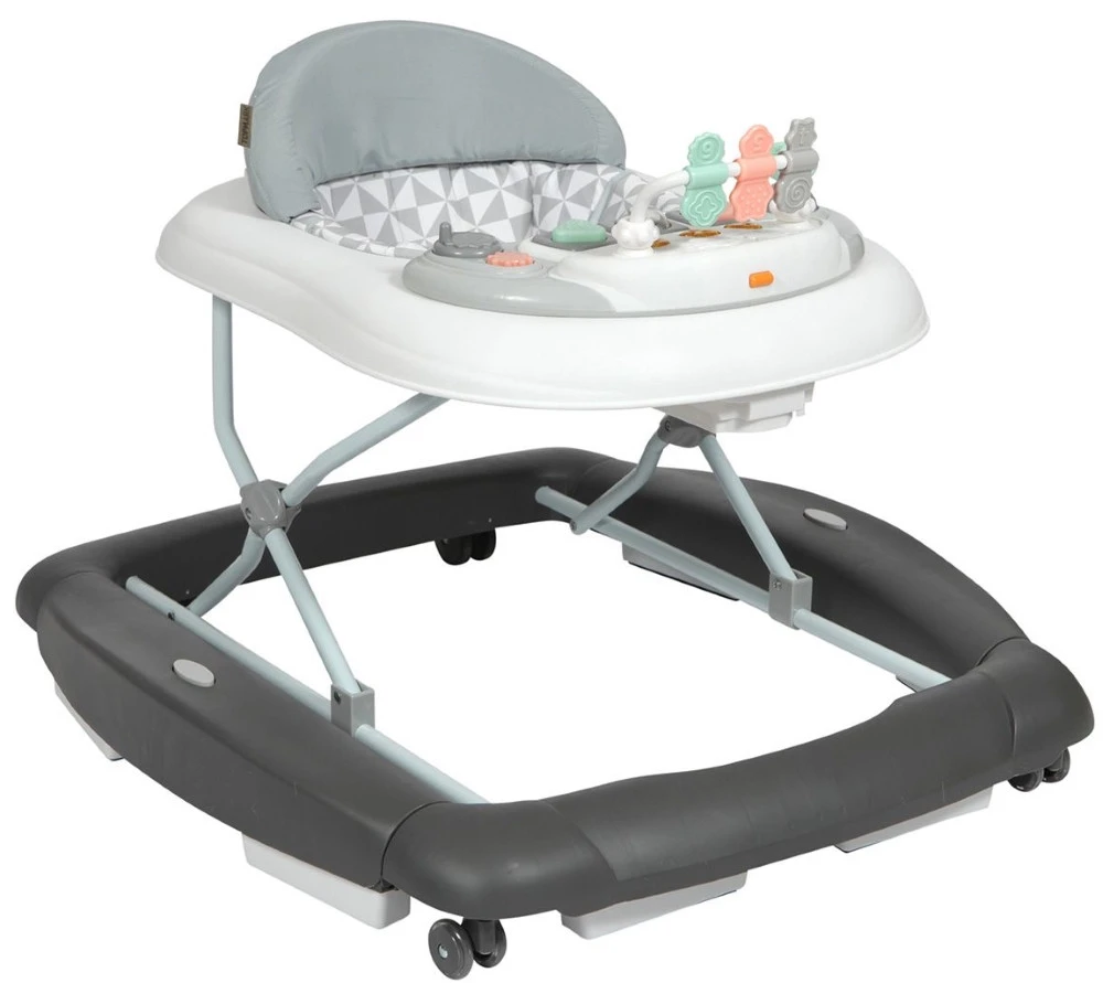 Topmark Jean Grijs 2 In 1 Loopstoel Met Schommelfunctie T6077.GREY05 1 Topmark Jean Grijs 2 In 1 Loopstoel Met Schommelfunctie T6077.GREY05