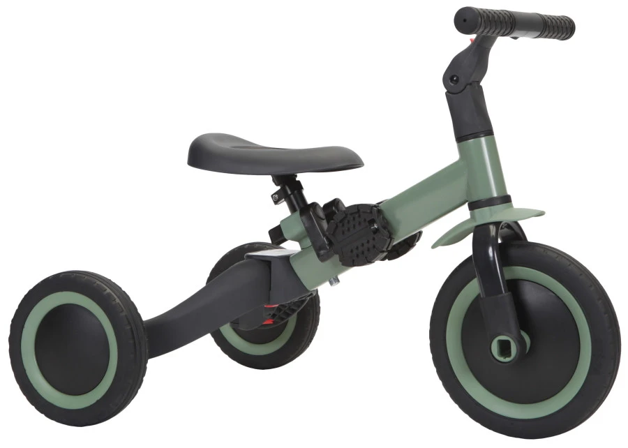 Topmark Kaya Olijf Groen 4-in-1 Loopfiets T6079.green06 2 Topmark Kaya Olijf Groen 4-in-1 Loopfiets T6079.green06 - Afbeelding 2