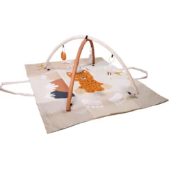 Tryco Leopard Lenny 2-in-1 XL Speelkleed En Opbergtas TR-140210 -LiefjesHoek Verkoop tr 140210 tryco leopard lenny playmat bag in 1 01