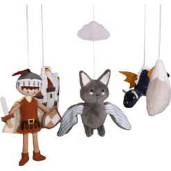 Tryco Fantasie Ridder Muziekmobiel TR-243316 -LiefjesHoek Verkoop tr 243316 8720289399306 musical mobile fantasy knight 03 2