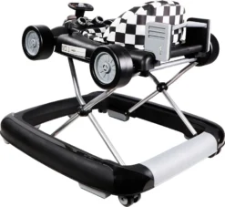 Tryco F1 Racer Black 2-in-1 Loopstoel En Loopwagen TR-362703 -LiefjesHoek Verkoop tr 362703 tryco f1 racer black 2 in 1 walker 10