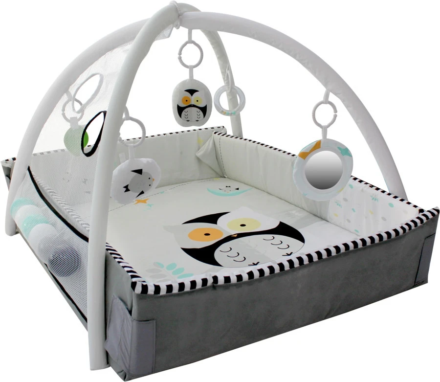 Tryco 5-in-1 Lovely Owl Ball Play Activity Gym Speelkleed TR-140203 1 Tryco 5-in-1 Lovely Owl Ball Play Activity Gym Speelkleed TR-140203