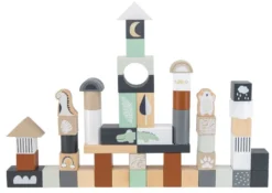 Tryco 50 Stuks Houten Blokken TR-353001