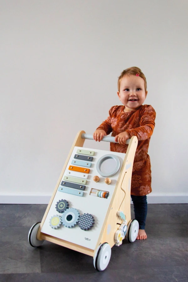 Tryco Houten Activiteiten Loopwagen TR-303012 6 Tryco Houten Activiteiten Loopwagen TR-303012 - Afbeelding 6