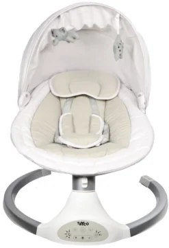 Tryco Hugg Silver/White Swing Babyschommel TR-282702 -LiefjesHoek Verkoop tryco hugg silver white swing babyschommel tr 282702 7 1920x1920