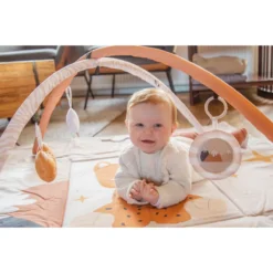 Tryco Leopard Lenny 2-in-1 XL Speelkleed En Opbergtas TR-140210 -LiefjesHoek Verkoop tryco leopard lenny 2 in 1 xl speelkleed en opbergtas tr 140210 sfeer1