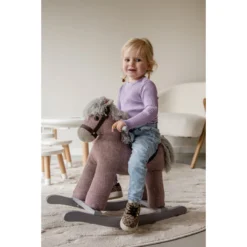 Tryco Milo Bruin Hobbelpaard 18m+ TR-120108 -LiefjesHoek Verkoop tryco milo roze hobbelpaard 18m tr 120107 03 2