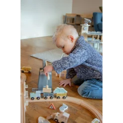 Tryco Houten Treinbaanset - Uitbreidingsset Bouwplaats TR-353080 18 Tryco Houten Treinbaanset - Uitbreidingsset Bouwplaats TR-353080 -LiefjesHoek Verkoop tryco tr 353080 tr 353076 02