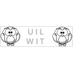 Ledikant Uil Wit 60x120 Cm -LiefjesHoek Verkoop uil wit babykamer 4 1